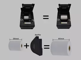 Equip 351005 pos kasos kvitų spausdintuvas 203 x 203 DPI Vielinis Šiluminio POS spausdintuvas