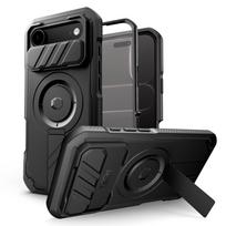 Tech-Protect Kevlar magnetinis MagSafe dėklas telefonui iPhone 17 Air - juodas
