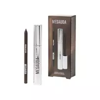Mesauda The Glam Femuline Eye Kit akių kosmetikos rinkinys (akių pieštukas Rebeleyes 103 Bear, 1.2 g + blakstienų tušas Mascara Femuline, 9 ml)