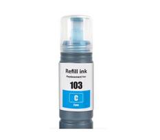 Kasetė rašaliniams spausdintuvams Analoog TINT Epson EcoTank 103 (C13T00S24A) Cyan 4.500 lk (65ml)