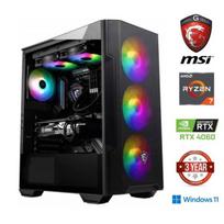 Kompiuteris Ryzen 7 5700G 16GB 1TB SSD 1TB HDD RTX 4060 Windows 11