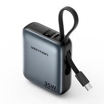 POWER BANK USB 10000MAH 35W/MINI GRAY FHEH0 VENTION|FHEH0