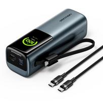 POWER BANK USB 20000MAH 165W/GRAY TFT DISPLAY FKFH0 VENTION|FKFH0