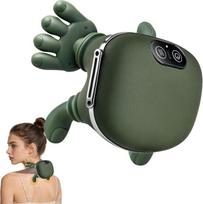 4D kaklo ir pečių masažuoklis Shiatsu su šildymo funkcija Robogift