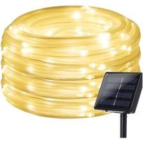 Saulės LED virvinė girlianda 10 m, 100 LED, 1 vnt.