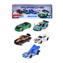 DICKIE TOYS „Porsche“ 5 dalių dovanų rinkinys 1:64