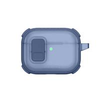 "AmazingThing Titan Pro Mag Case Clear for AirPods Pro 3" - Mėlynas