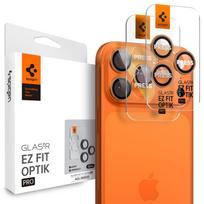 Spigen Optik Pro kameros stiklas iPhone 16 Pro / Max / 17 Pro / Max oranžinis