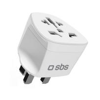 Adapteris iš UK sieninio kištuko į universalų kištuką