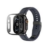 AmazingThing Radix grūdintas stiklas su dėklu Apple Watch UItra 3 49mm - Juodas