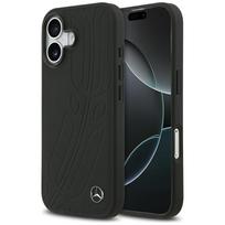 Mercedes Odinis Didelis Laurel Lapų Magnetinis Dėklas telefonui iPhone 17 - Juodas