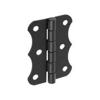 Lankstas baldų durims Domax ZO 60, 48 cm, 0.1 cm, juoda sp.
