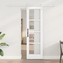 vidaXL Slankios durys ORKDAL Balta 61 x 198,5 cm