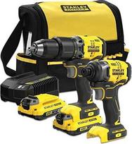 Stanley 18v V20 Akumuliatorinis Įrankių Rinkinys su 2 Baterijomis