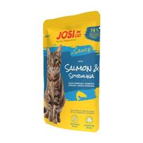Šlapias kačių maistas Josera JosiCat In Sauce, lašiša, 0.085 kg