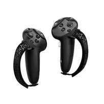 "BoboVR G3" valdiklio laikikliai "Meta Quest 3" ir "3S" - juodi