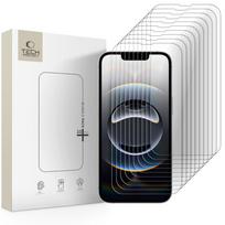 Tech-Protect grudintu stiklu rinkinys 10 vnt. iPhone 13 / 13 Pro / 14 / 16E