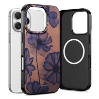 Tech-Protect Lamano MagSafe dėklas iPhone 16 Pro Max rudai violetinis