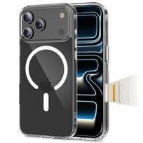Tech-Protect Flexair Hybrid CC MagSafe dėklas iPhone 17 Pro Max skaidrus