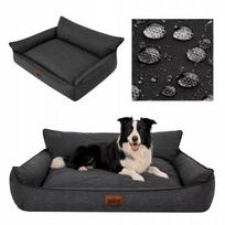 Šunų gultas – vandeniui atsparus aptvaras – šunų sofa – XXL 106x80 cm