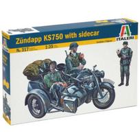 Italeri: Zündapp KS750 motociklų modelis, 1:35