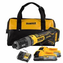 DCG420E2C DeWALT 18V kompaktiškas tiesinis šlifuoklis (2x1.7 Ah)