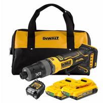 DCG420D2C DeWALT 18V kompaktiškas tiesinis šlifuoklis (2x2.0 Ah)