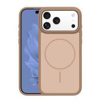 Frame Thin Mag dėklas for iPhone 17 Pro Max 6,9" rudas