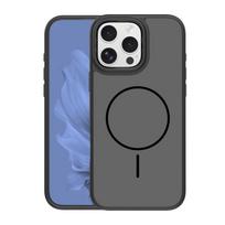Frame Thin Mag dėklas for iPhone 16 Pro Max 6,9" juodas
