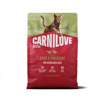 Carnilove Active Sausas pašaras suaugusioms sterilizuotoms katėms su antiena ir fazanu 2kg