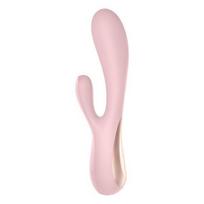 Triušio tipo vibratorius Satisfyer Mono Flex alyvinis, su „Bluetooth“ programėle
