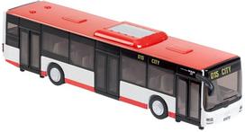 Žaislinis autobusas Siku Super MAN Lions City Bus 3734, 1:50, balta sp./raudona sp.