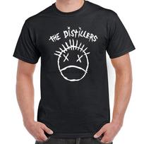 The Distillers Marškinėliai Punk Grupės Logotipas Vyrams Moterims Stiliai T-shirt L juoda