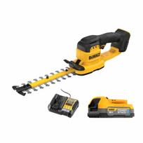DCMHT520E1 DeWALT 18V kompaktiškos gyvatvorių žirklės 20 cm (1x1.7 Ah)