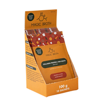 Magic Broth Collagen Protein Beef Broth sausas jautienos sultinys, 10x10 g.