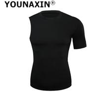 Vyriški vienos rankovės trumparankoviai marškinėliai pagrindinis sluoksnis krepšinis sportas sporto salė fitnesas bėgimas viršutinė dalis lauko sportinė apranga S M L XL 2XL 3XL S juoda
