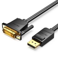 Vention DP Cable to DVI 1m/Black HAFBF