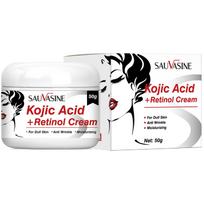 SAUVASINE Kojic Acid Face Cream 50g, Brightening Moisturizer for Dark Spots & Dull Skin, Skin Brightening Cream, Improves Skin Tone 1pc
