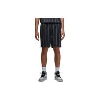 Jordan Essentials Breathable Stripe Print Shorts Men Bottoms Black DM1358-010 S black