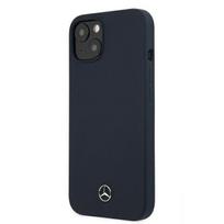 Dėklas iPhone 13 mini Mercedes Silicone Line Tamsiai mėlynas