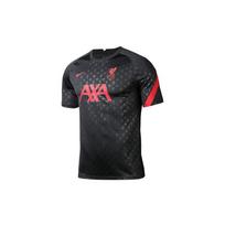 Nike Liverpool trumpomis rankovėmis treniruočių viršutinė dalis 20/21 sezono vyriški viršutiniai drabužiai Juoda CZ2685-010 S