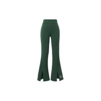 Nike Air aukštas juosmuo, skeltas apačia, slim fit, platėjantis, laisvalaikio kelnės moterims, šalta eglė, šviesiai dramblio kaulo FN1892-323 S