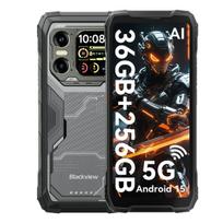 Blackview XPLORE 1 Dimensity 7050 Apsaugotas telefonas Android 15  (16GB+32GB) RAM 512GB ROM 6.78 colio 120Hz ekranas 20000mAh 12+256 Only cell phone juoda