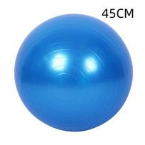 Joga Pilateso kamuolys sporto salė fitnesui baliono užvalkalas treniruotė virš minkštas didelis mankšta 45cm 55cm 65cm 75cm 85cm 95cm Blue 45CM