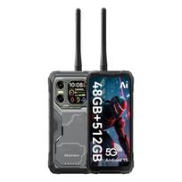 Blackview XPLORE 1 Racija 5G AI Lauko Išmanusis Telefonas 48GB+512GB Mobilusis NFC 16+512 juoda