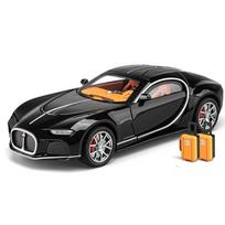 1/24 Scale Bugatti Atlantic Toys Model Car Alloy Diecasts Model Vehicle with Light Sound Super Sport Car for Boys Birthday Gifts juoda