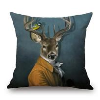 Namų dekoracija Avies Triušio Šuns Pagalvės užvalkalas Mielas Gyvūno Pagalvės užvalkalas Animacinis Sofa 30x30cm