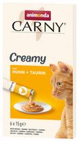 Animonda Carny Cat Creamy višta, taurinas 6x15 g | 15999 | 4017721838689