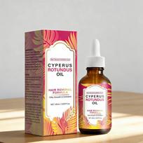 Cyperus Rotundus aliejus 60ml, 100% grynas natūralus eterinis aliejus atsipalaidavimui, aromaterapijai, masažui, odos ir plaukų priežiūrai 1pc