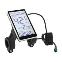 Elektrinis Ebike ekranas 5 kontaktų 24V 36V 48V 60V Dviračio spidometras Universalus